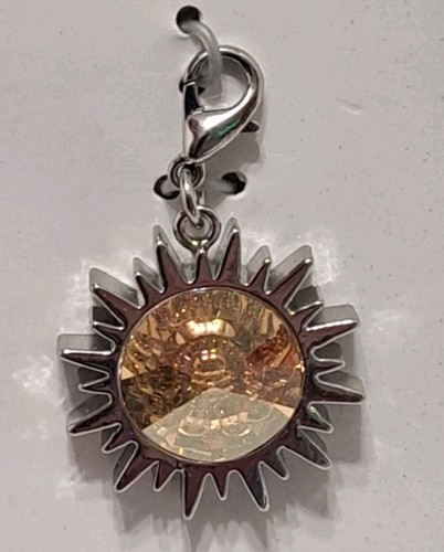 Charm sole cristallo swarovski - charm,