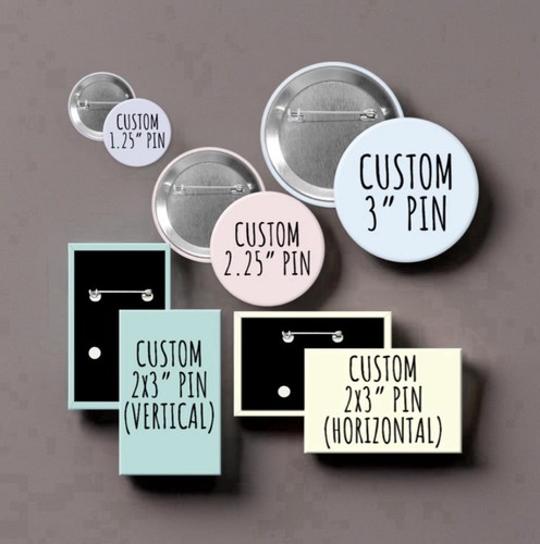 Bottoni pinback personalizzati - bottoni,