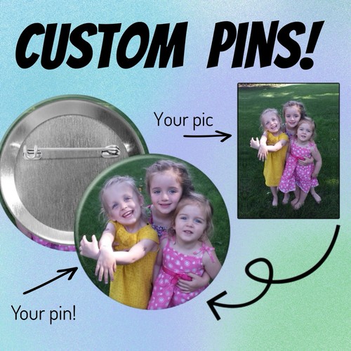 Bottoni pinback personalizzati - bottoni,