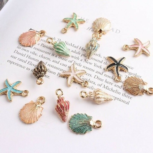 15pcs conchiglia ciondoli - 15pcs,